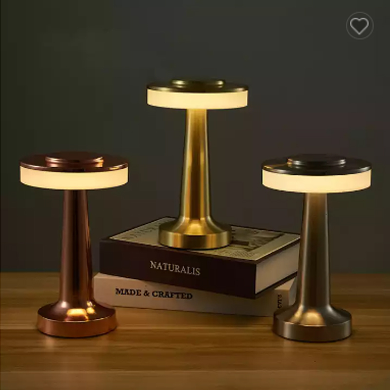 Retro Bar Table Lamps Touch Sensor LED Desktop