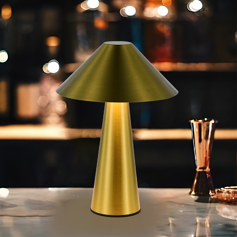 Led Rechargeable Desk Lamp Dimmable Restaurant Outdoor Camping Table Lamp